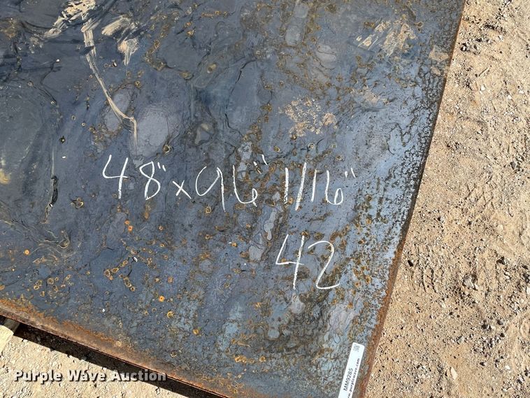 image for item MM9285 (42) steel plates