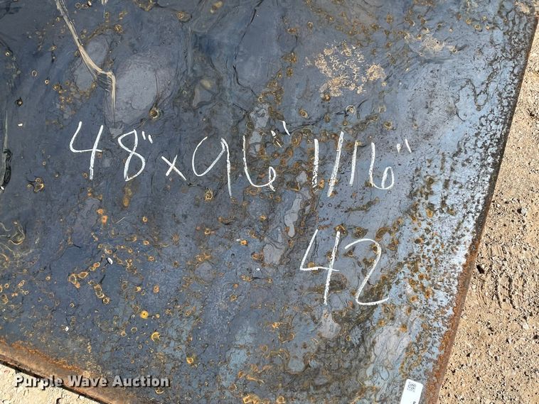 image for item MM9285 (42) steel plates