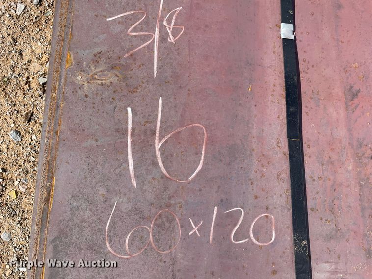 image for item MM9286 (16) steel plates