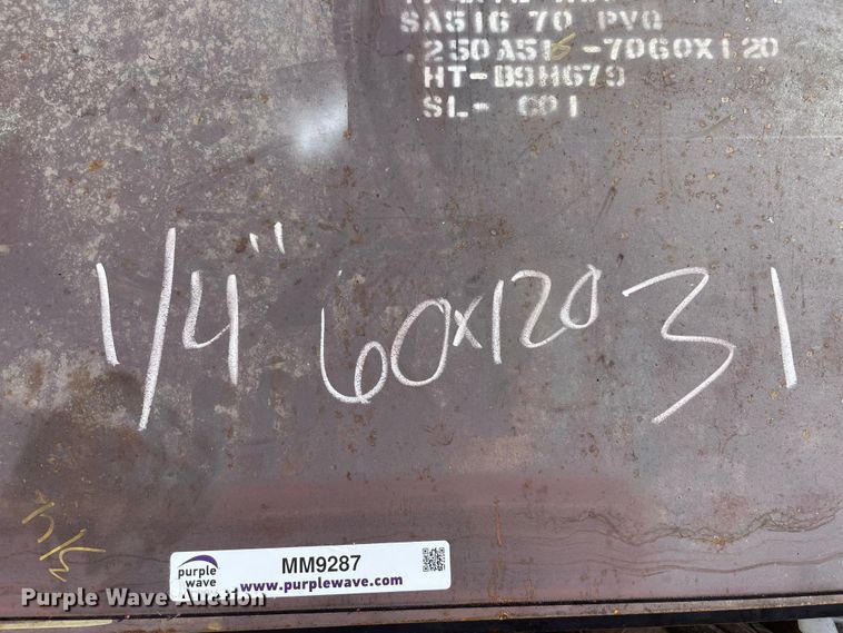 image for item MM9287 (31) steel plates