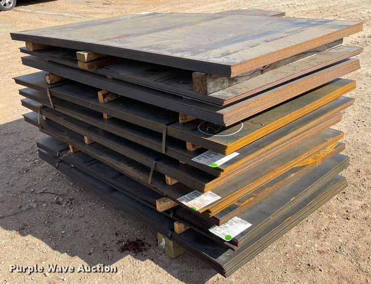 image for item MM9290 (100) steel plates