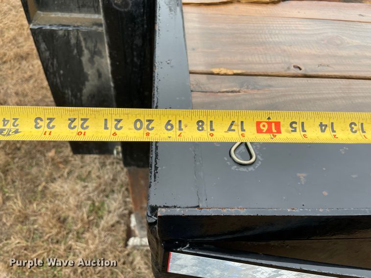 image for item MM9292 2018 Kerr-Bilt  tilt deck equipment trailer