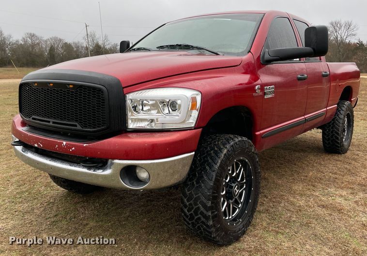 image for item MM9297 2007 Dodge Ram 2500 SLT  Quad Cab pickup truck