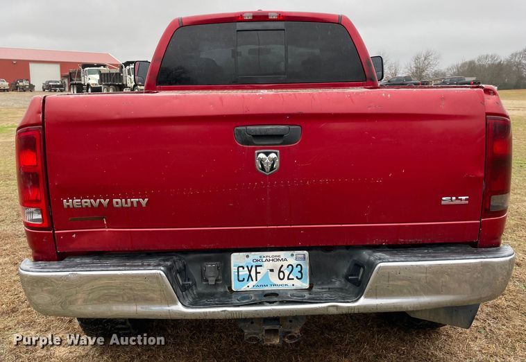 image for item MM9297 2007 Dodge Ram 2500 SLT  Quad Cab pickup truck