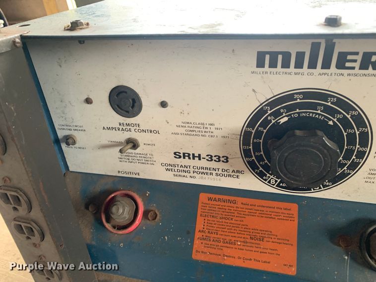 image for item MM9712 Miller SRH-333  welder