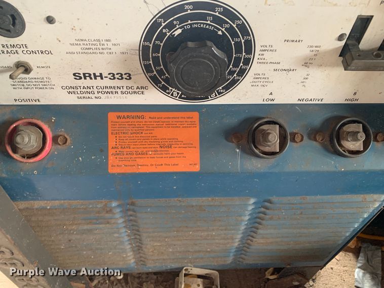 image for item MM9712 Miller SRH-333  welder