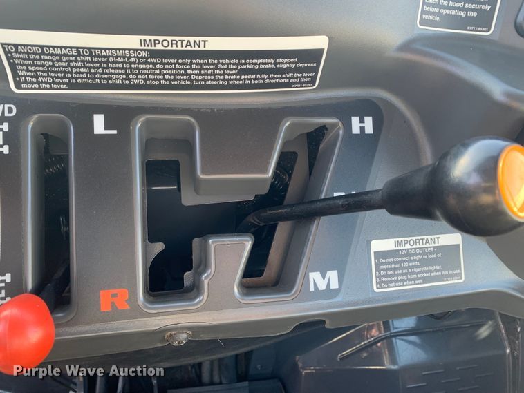 image for item MM9720 2011 Kubota RTV1100  utility vehicle