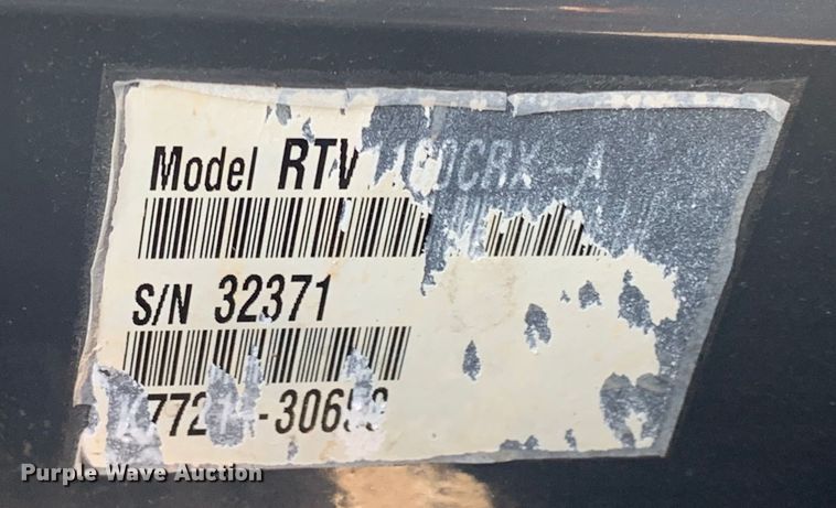 image for item MM9720 2011 Kubota RTV1100  utility vehicle