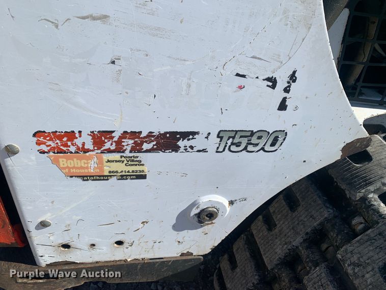 image for item MM9731 2015 Bobcat T590  tracked skid steer loader