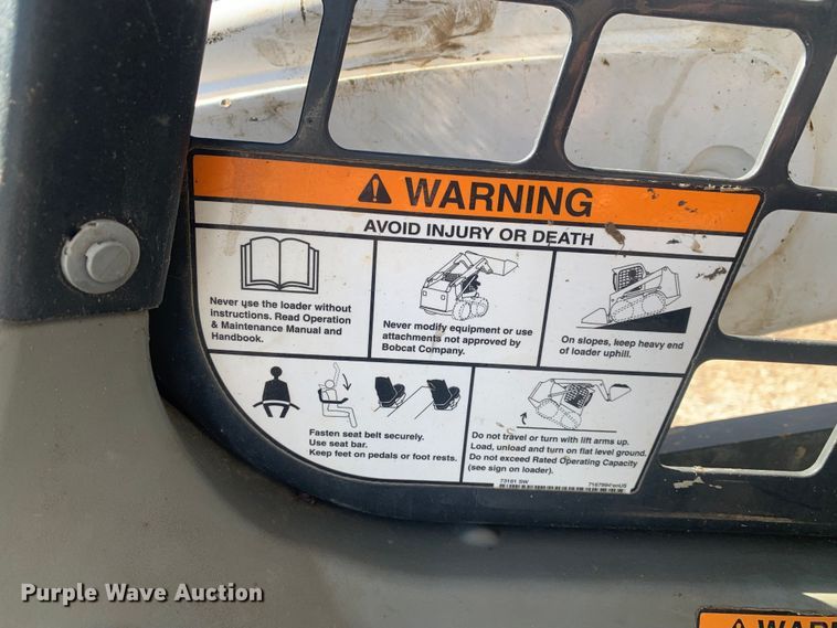 image for item MM9731 2015 Bobcat T590  tracked skid steer loader