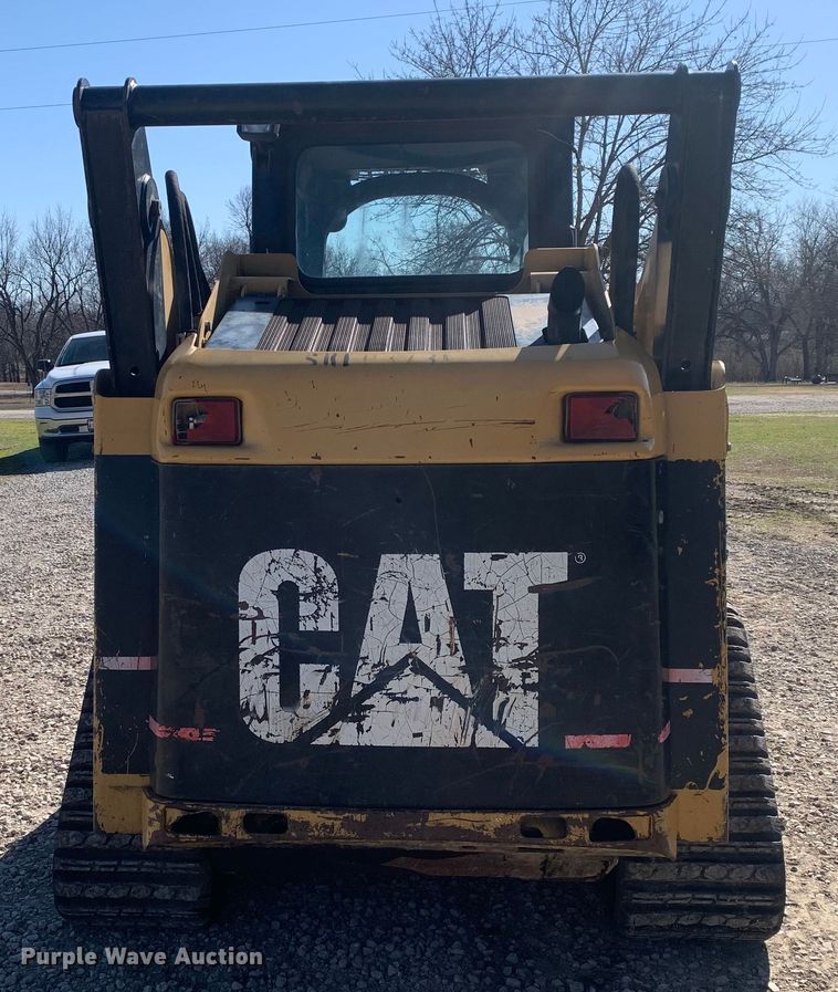 image for item MM9732 2005 Caterpillar 257B  tracked skid steer loader