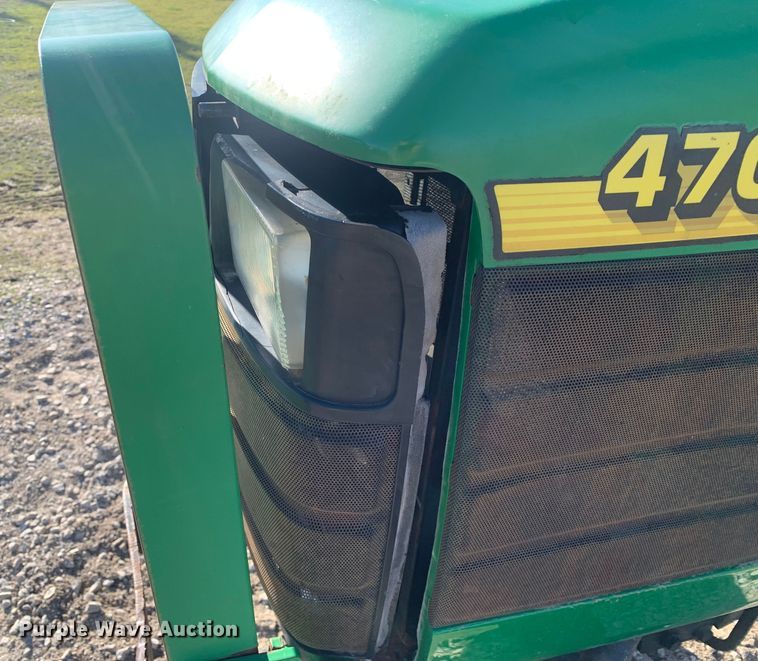 image for item MM9738 John Deere 4700  MFWD tractor
