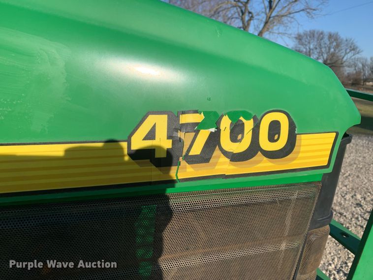 image for item MM9738 John Deere 4700  MFWD tractor