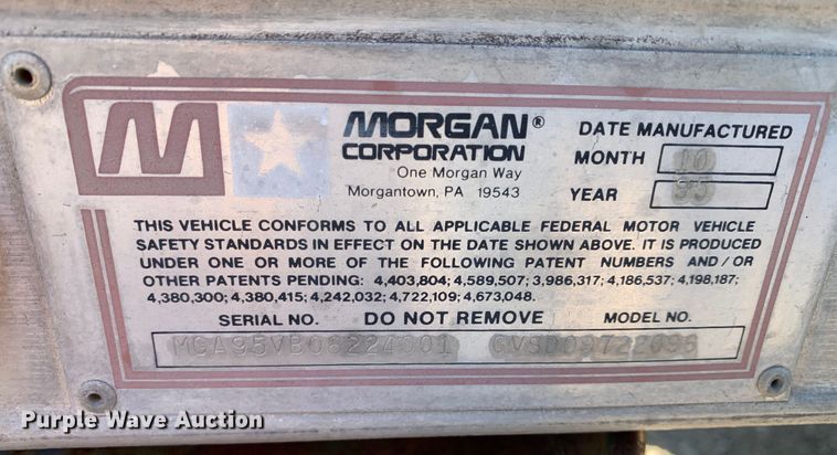 image for item MM9750 Morgan CVSD09722096  box bed