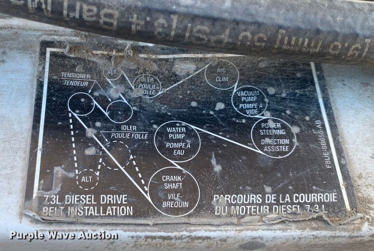 image for item MM9751 1996 Ford F450 Super Duty  flatbed truck