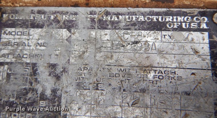 image for item MT9818 Komatsu FG25C-8  forklift
