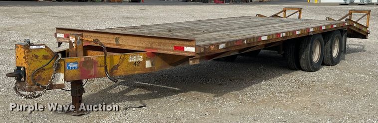 image for item MW9493 2001 Kiefer  equipment trailer