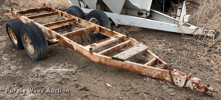 image for item MW9505 Dry fertilizer spreader trailer frame