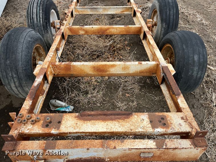 image for item MW9505 Dry fertilizer spreader trailer frame