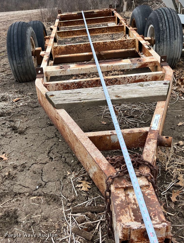 image for item MW9505 Dry fertilizer spreader trailer frame
