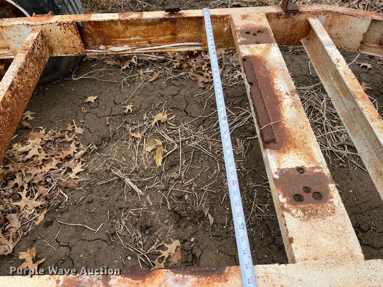 image for item MW9505 Dry fertilizer spreader trailer frame