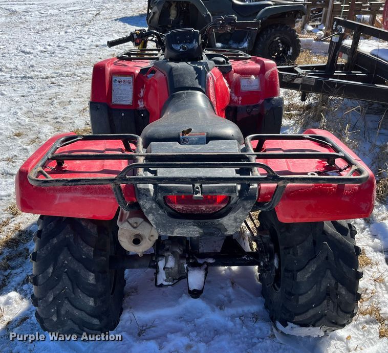 image for item MW9527 2017 Honda FourTrax Rancher  ATV