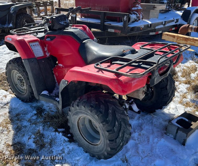 image for item MW9527 2017 Honda FourTrax Rancher  ATV