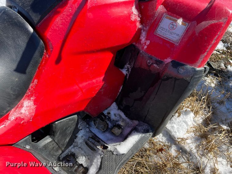 image for item MW9527 2017 Honda FourTrax Rancher  ATV