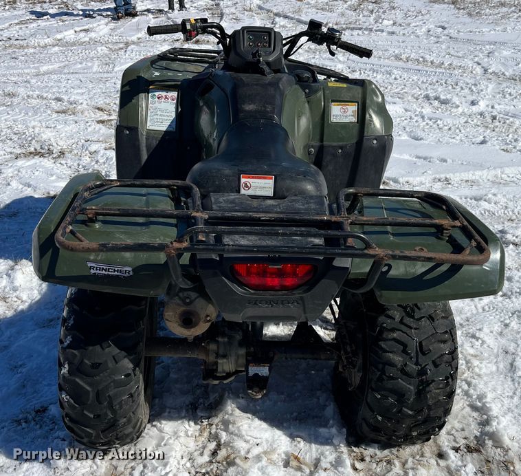 image for item MW9528 2014 Honda TRX420  ATV