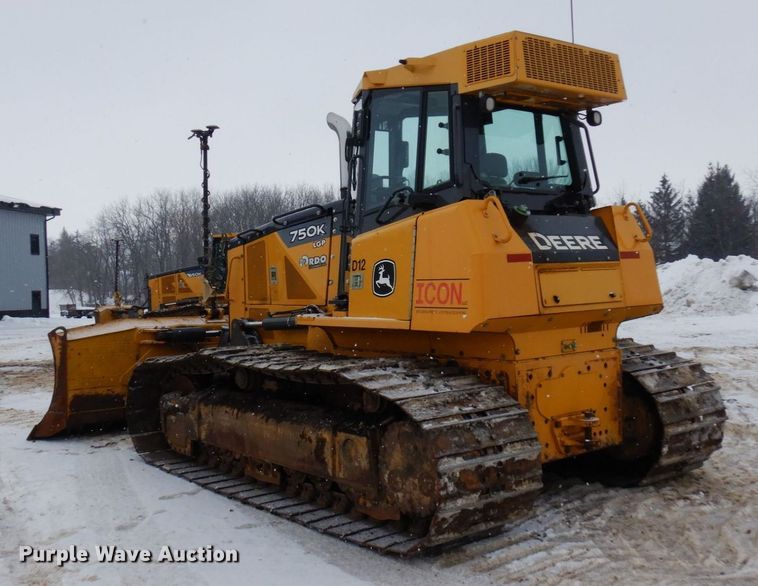 image for item AF9273 2014 John Deere 750K LGP  dozer