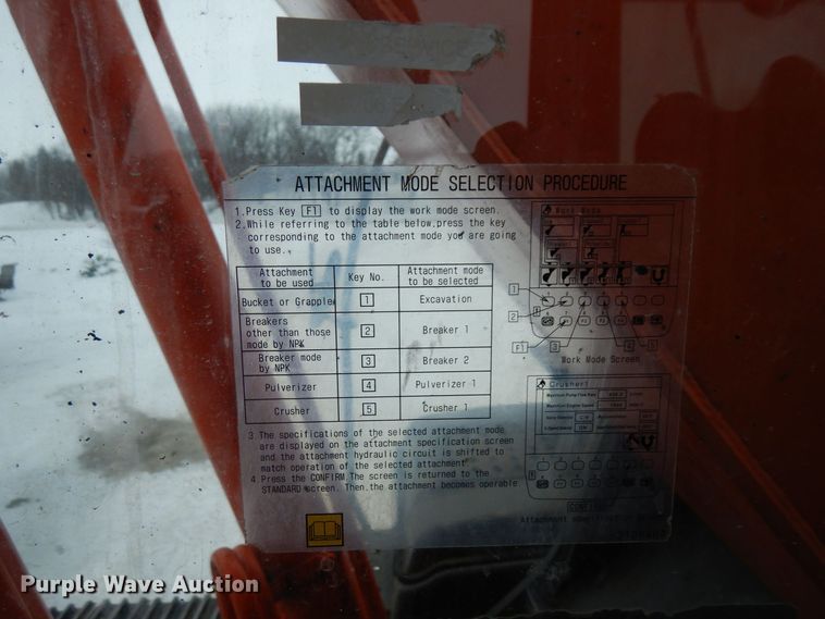 image for item AF9275 2006 Hitachi ZX350LC-3  excavator