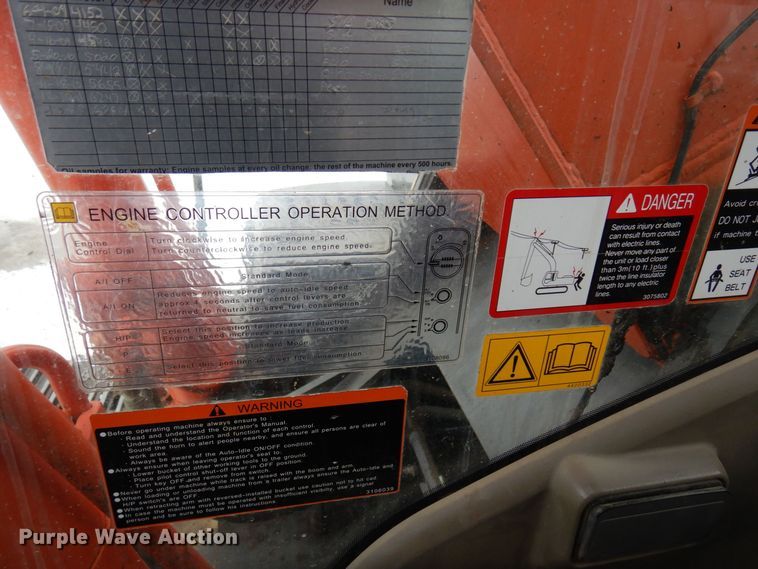 image for item AF9275 2006 Hitachi ZX350LC-3  excavator