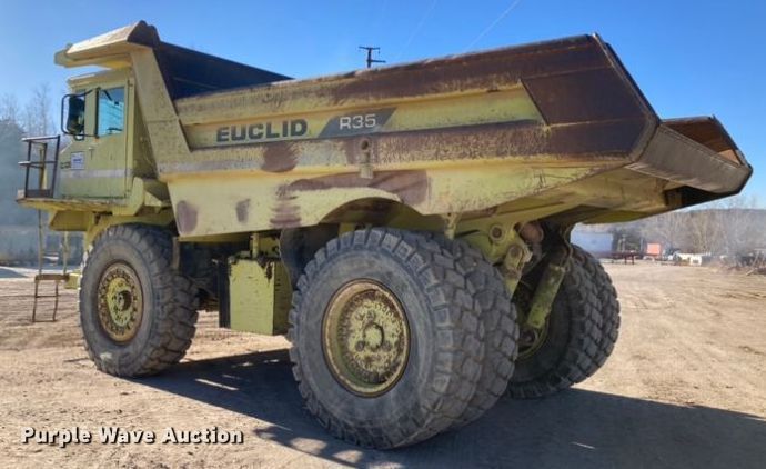 image for item DJ6154 1994 Euclid R35  haul truck