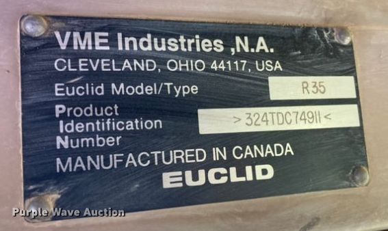 image for item DJ6154 1994 Euclid R35  haul truck