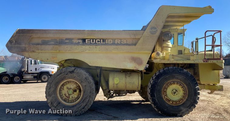 image for item DJ6155 1992 Euclid R35  haul truck