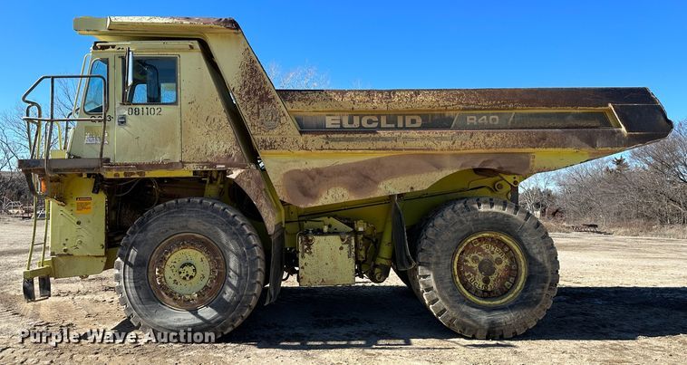 image for item DJ6156 1995 Euclid R40  haul truck