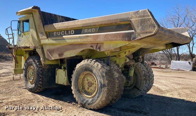 image for item DJ6159 1997 Euclid R40  haul truck