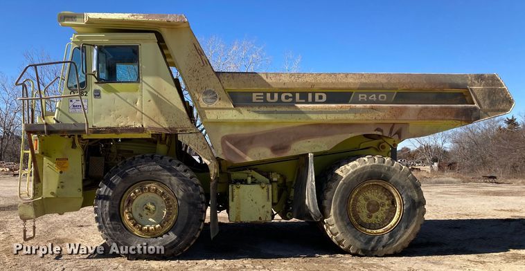 image for item DJ6159 1997 Euclid R40  haul truck