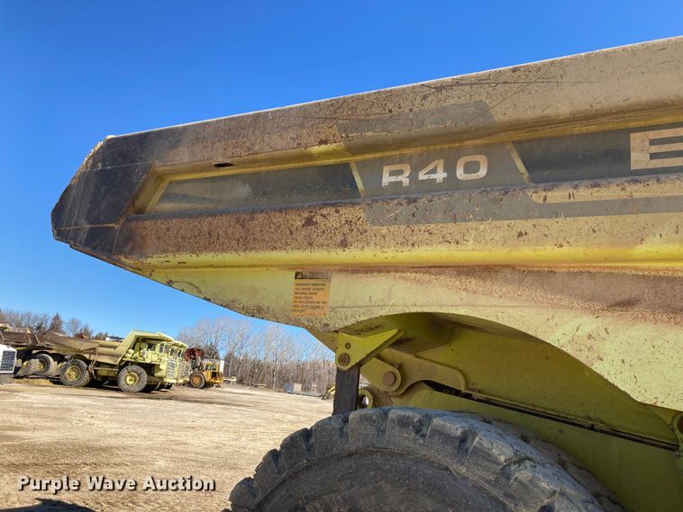 image for item DJ6159 1997 Euclid R40  haul truck