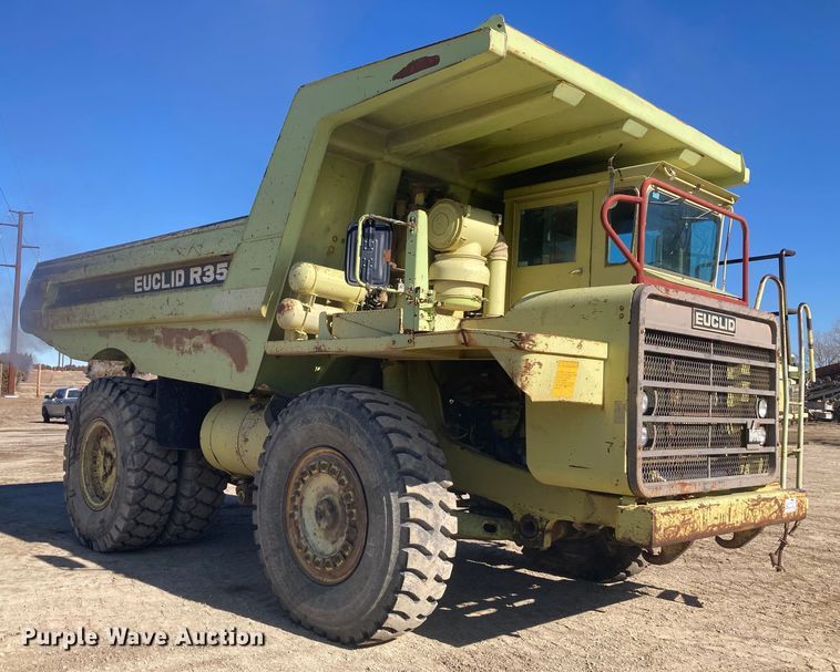 image for item DJ6160 1992 Euclid R35  haul truck