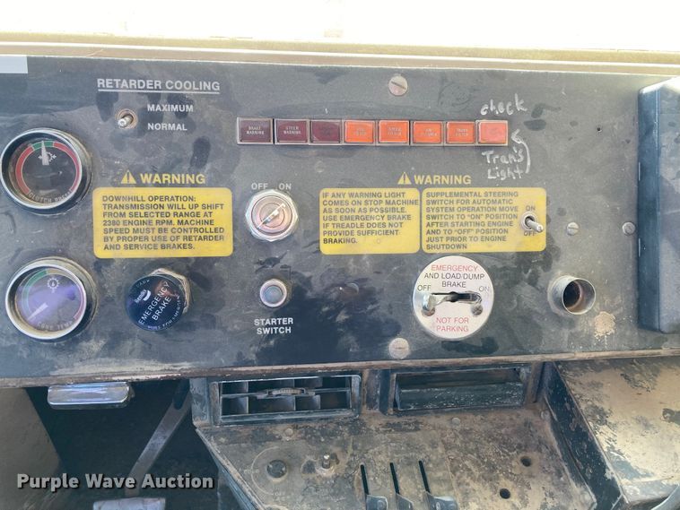 image for item DJ6160 1992 Euclid R35  haul truck