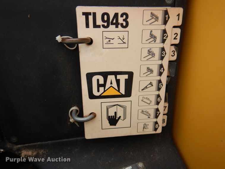 image for item DK5144 2007 Caterpillar TL943  telehandler