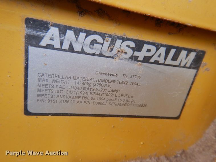 image for item DK5144 2007 Caterpillar TL943  telehandler