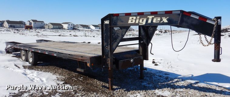image for item DK5147 2017 Big Tex 14GN  equipment trailer