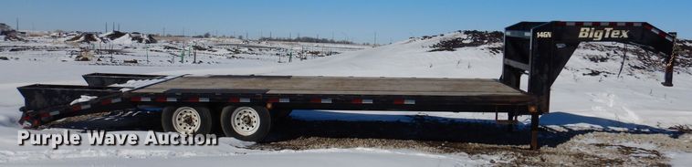 image for item DK5147 2017 Big Tex 14GN  equipment trailer