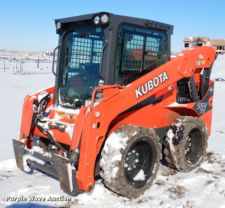 image for item DK5150 2019 Kubota SSV75  skid steer loader