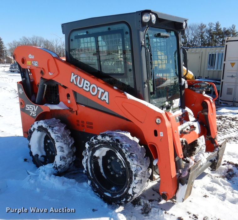 image for item DK5150 2019 Kubota SSV75  skid steer loader