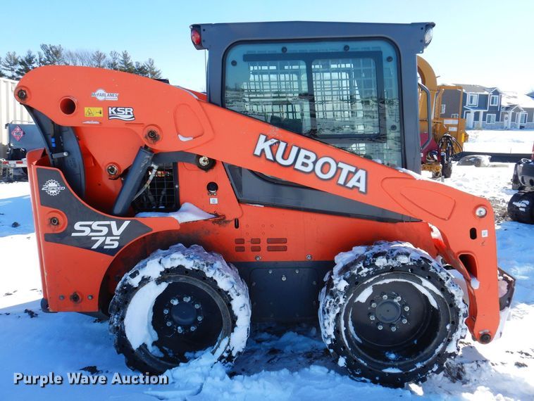 image for item DK5150 2019 Kubota SSV75  skid steer loader