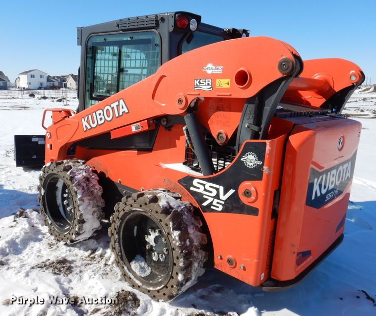 image for item DK5150 2019 Kubota SSV75  skid steer loader