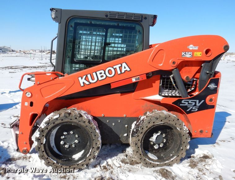 image for item DK5150 2019 Kubota SSV75  skid steer loader